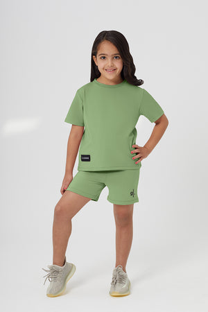 Organic Bamboo Girls Lounge Shorts