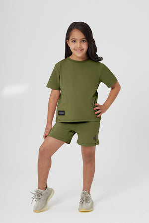 Organic Bamboo Girls Lounge Shorts