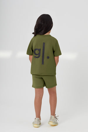 Organic Bamboo Girls Lounge Shorts