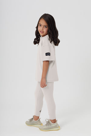 Girls Full Length Sustainable High Waist Leggings
