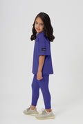 Girls Full Length Sustainable High Waist Leggings