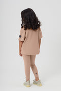 Girls Full Length Sustainable High Waist Leggings
