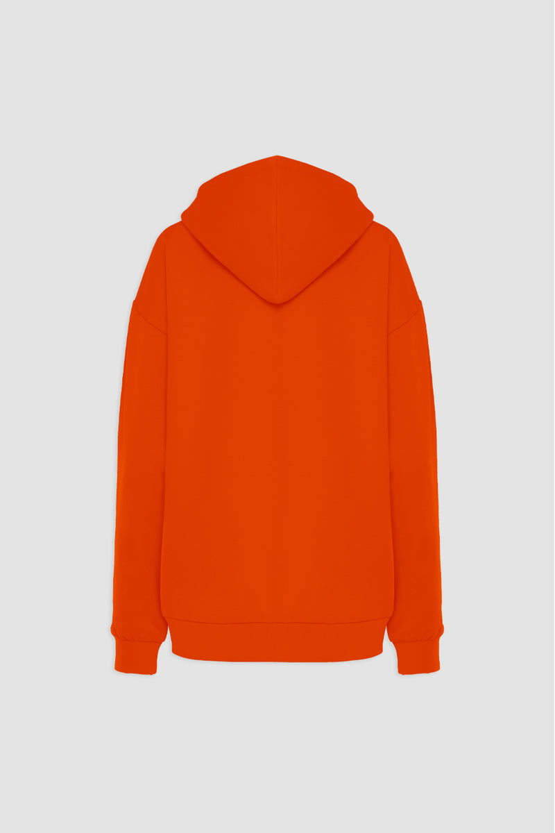 Organic Bamboo Women Oversized Zip Up Hoodie